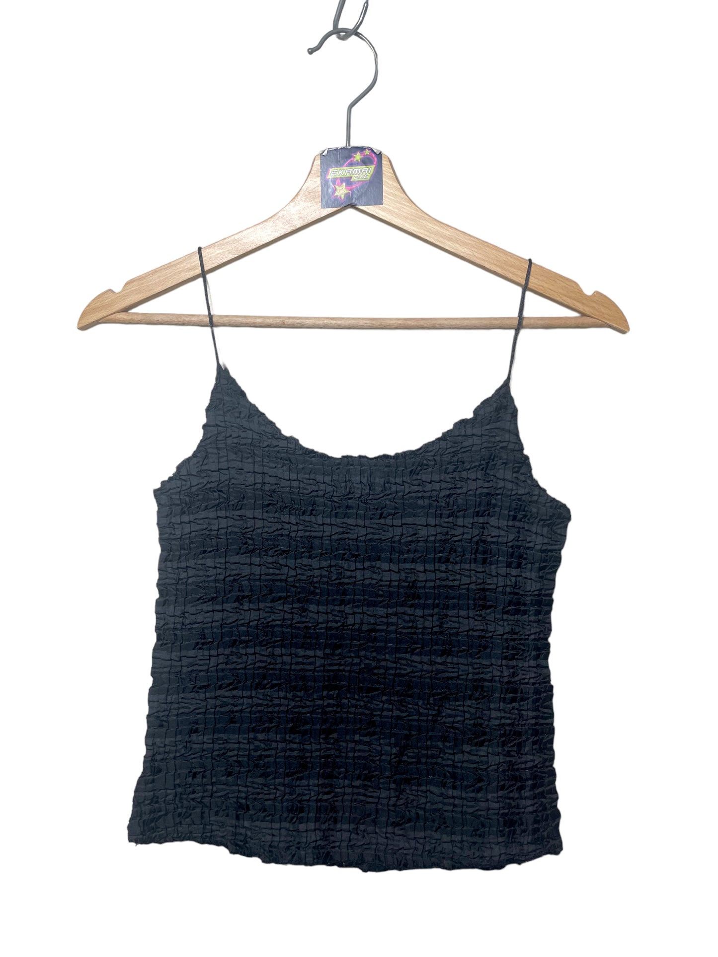 Top Y2K Negro