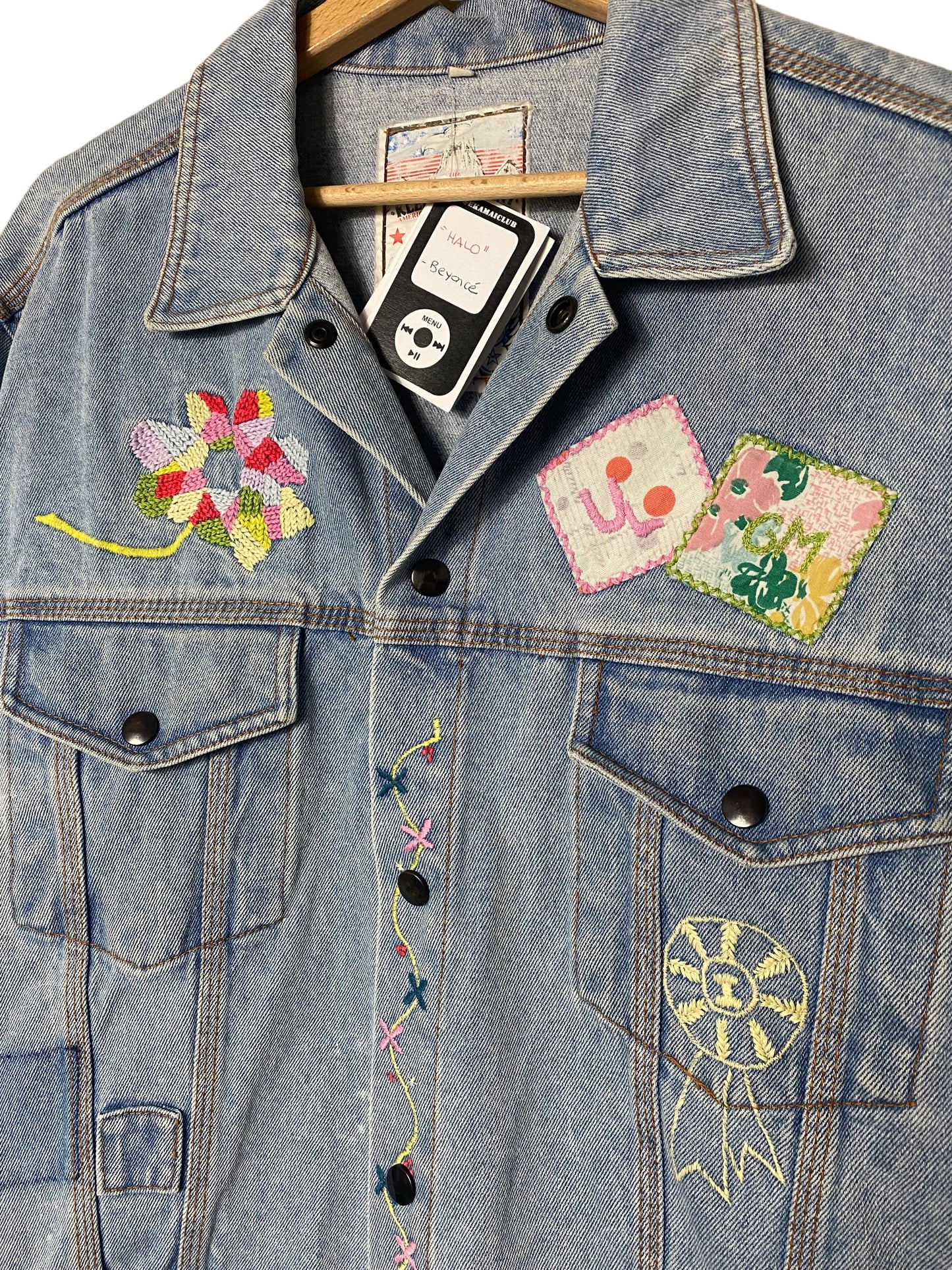 Chaqueta Vaquera Bordados