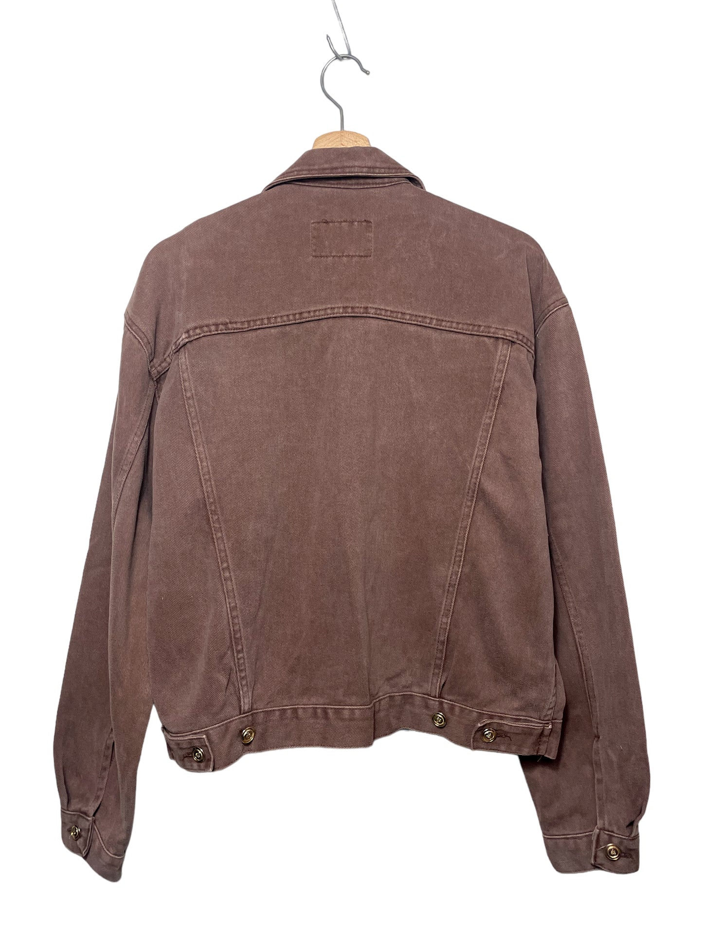 Chaqueta Denim Marrón