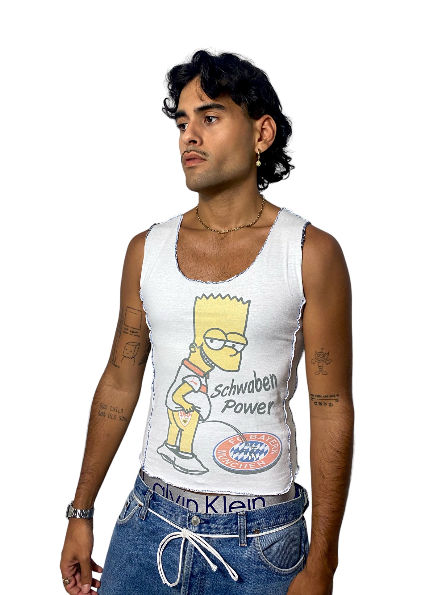 Camiseta Reworked Bart
