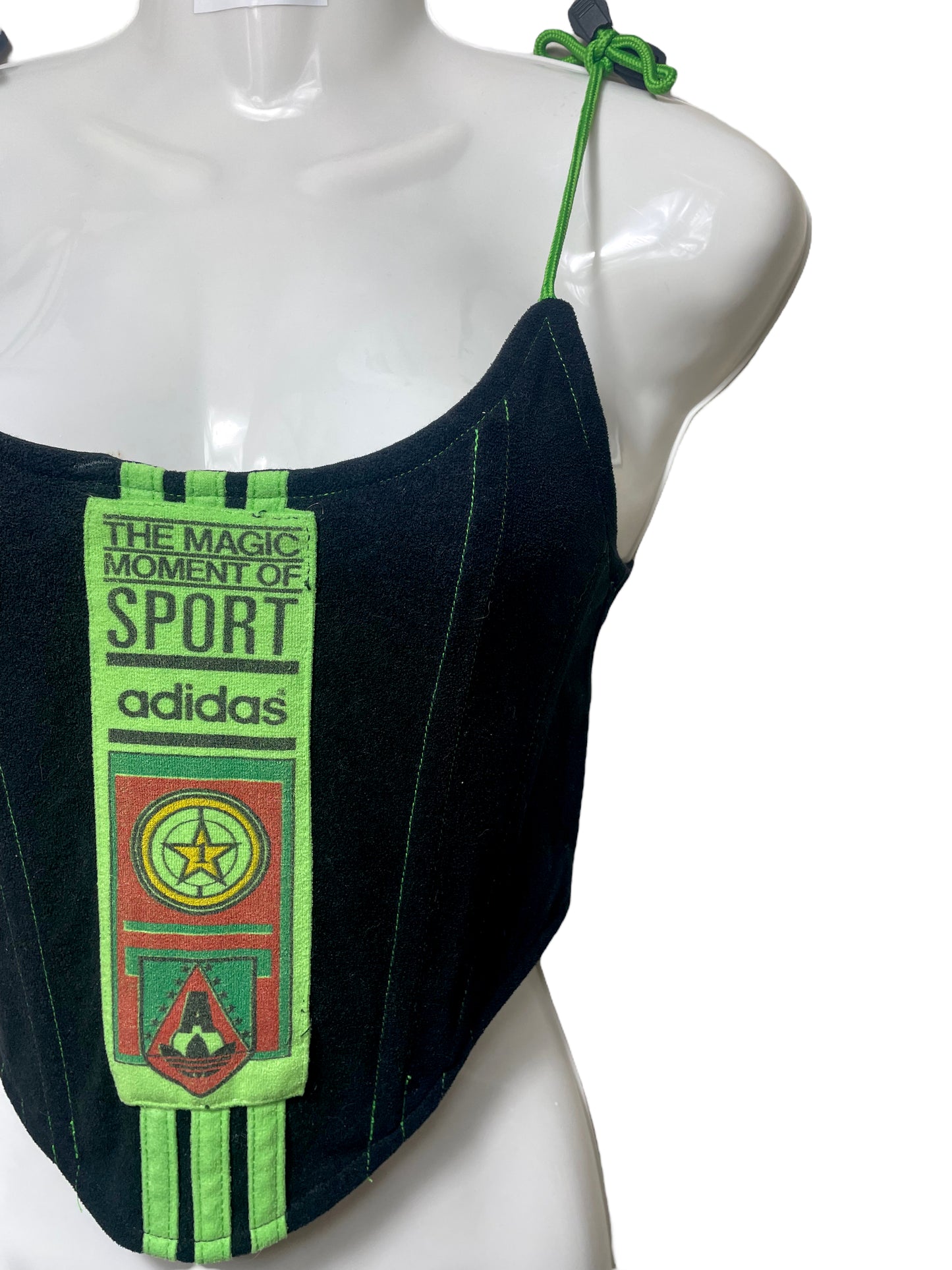 Corset Reworked Adidas Verde