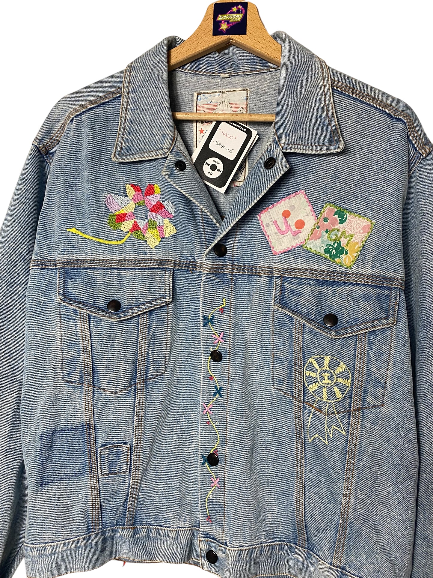 Chaqueta Vaquera Bordados