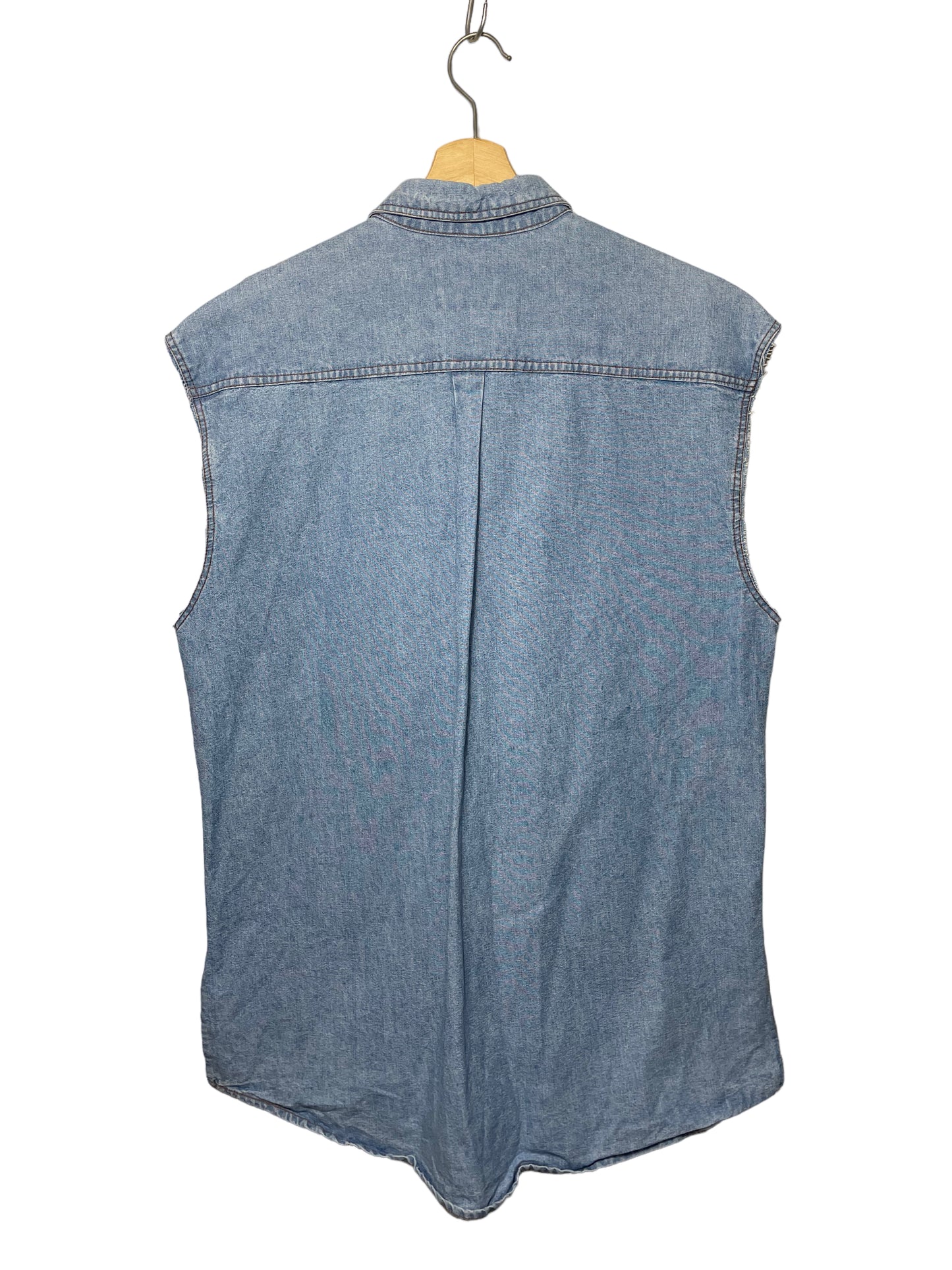 Camisa Denim sin mangas