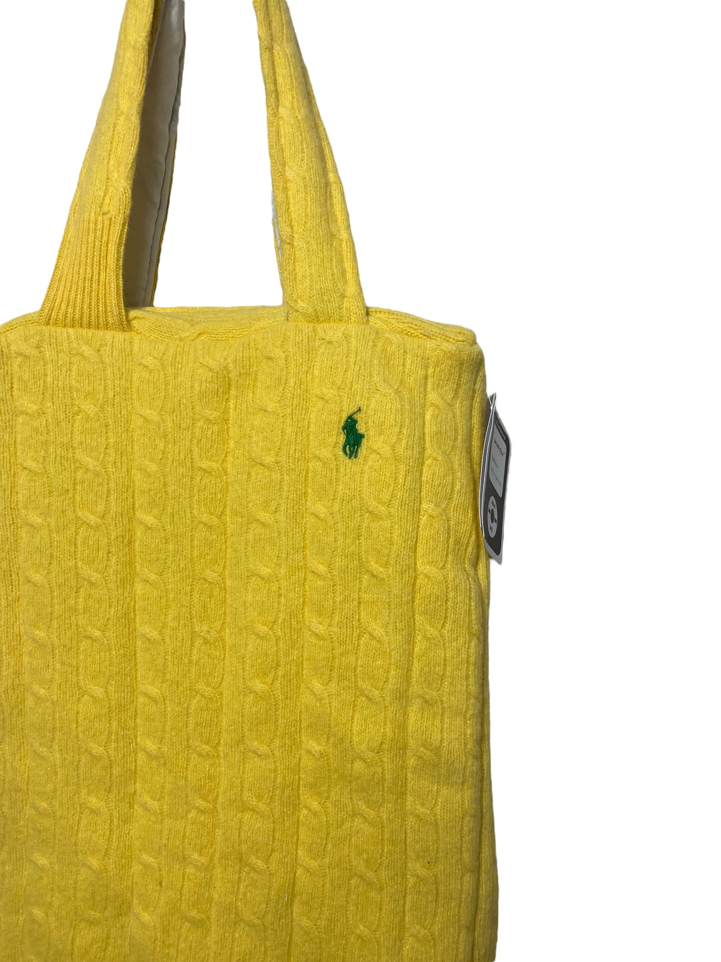 Bolso Reworked Ralph Lauren Amarillo - Ekamai Club