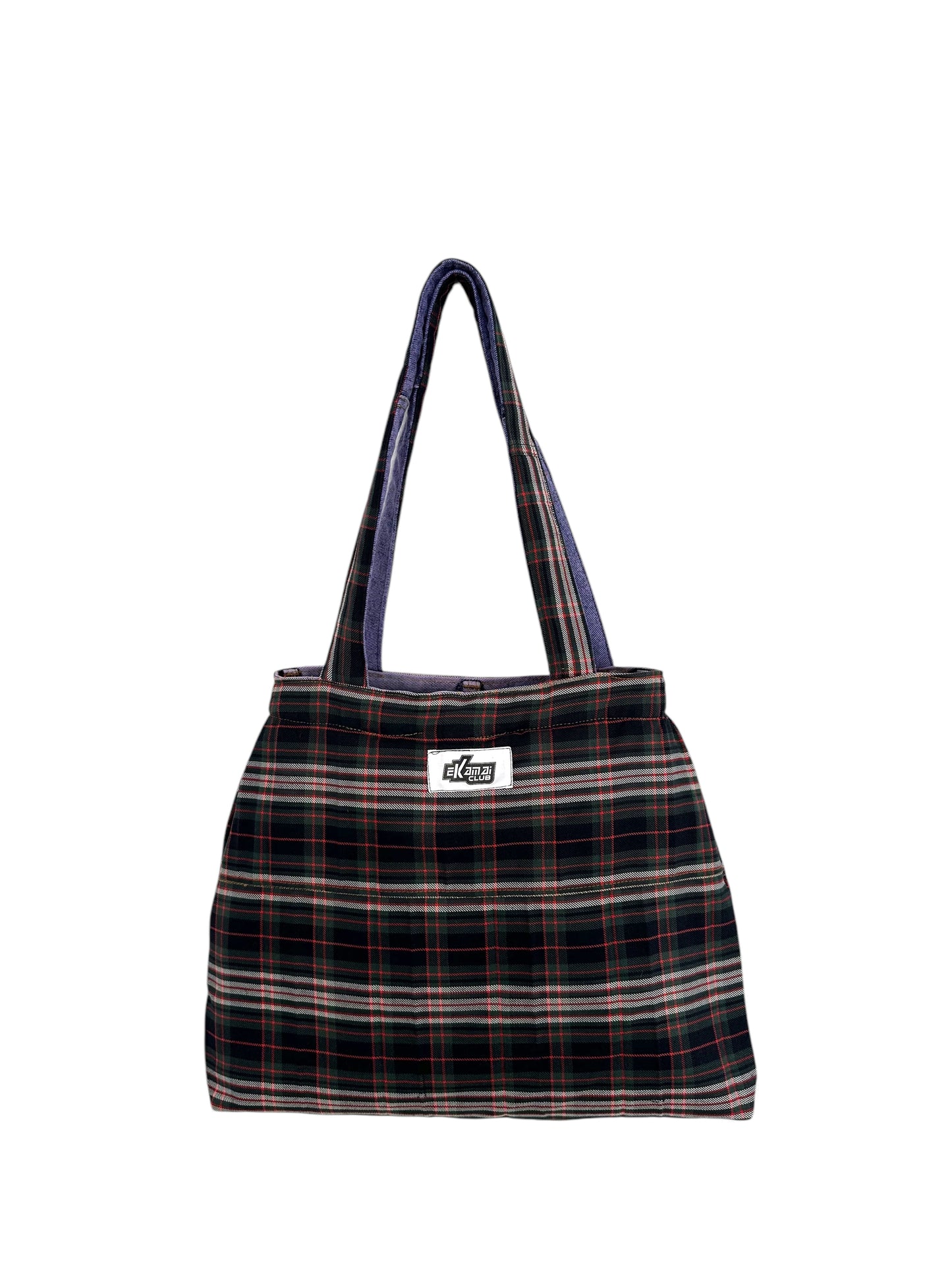 Bolso Reworked Reversible Denim Lila - Ekamai Club