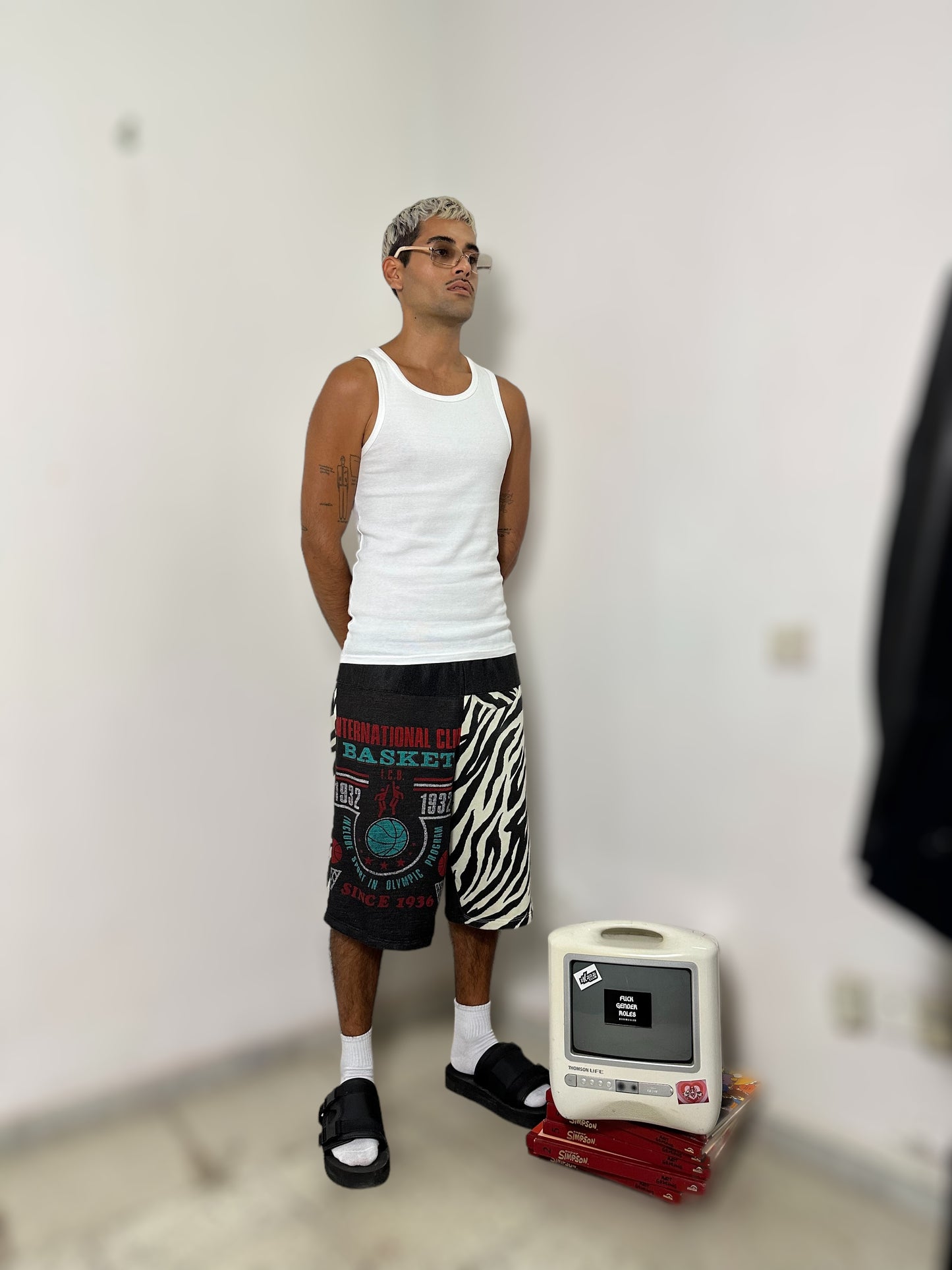 Pantalón Reworked Basket 🦓 - Ekamai Club