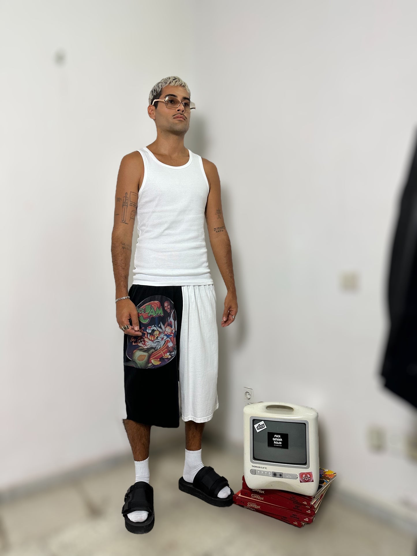 Pantalón Reworked Space Jam + Pepsi - Ekamai Club