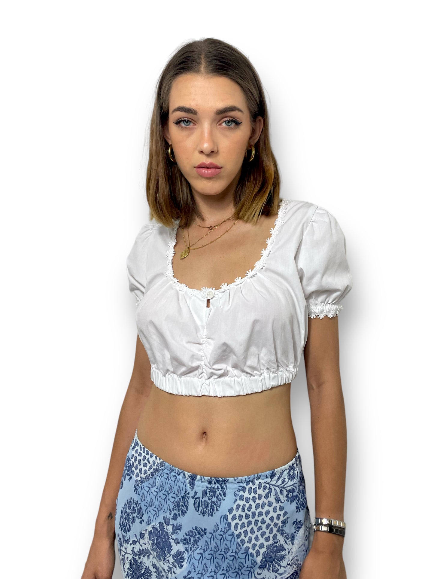 Camisa Crop Cute Y2K