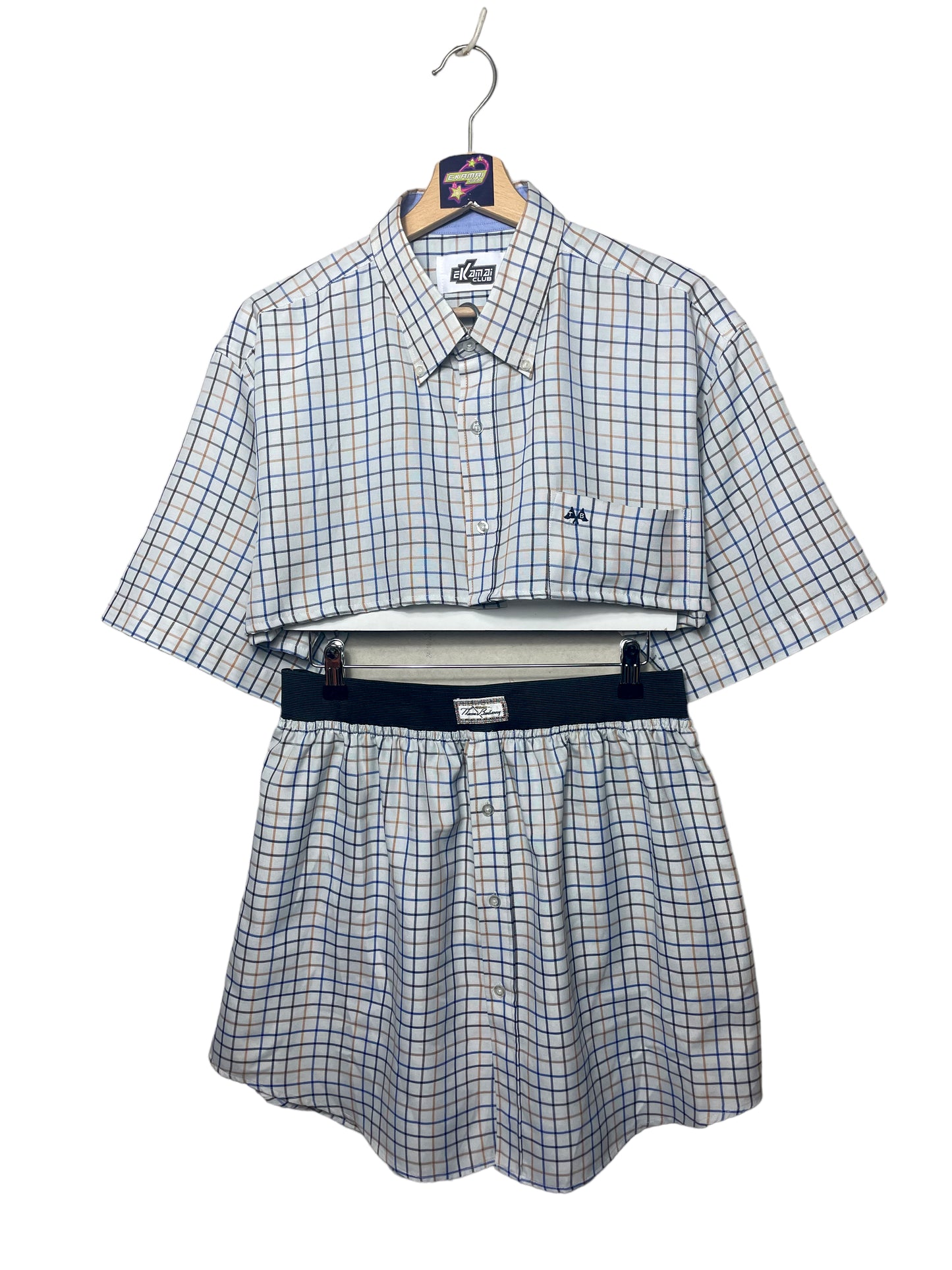 SET Top + Falda Burberry