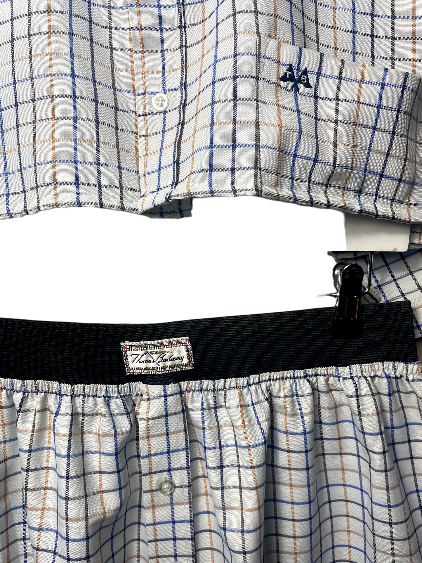SET Top + Falda Burberry