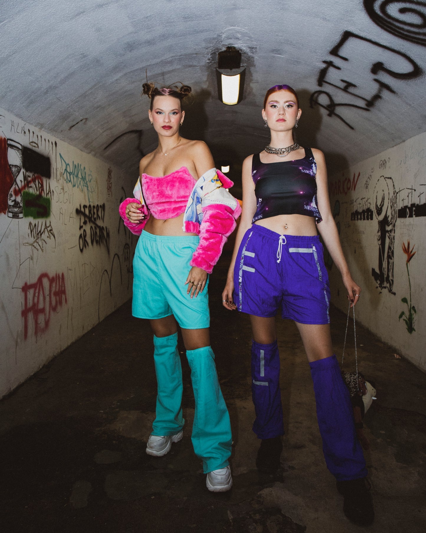 Trousers + Leg Warmers SET