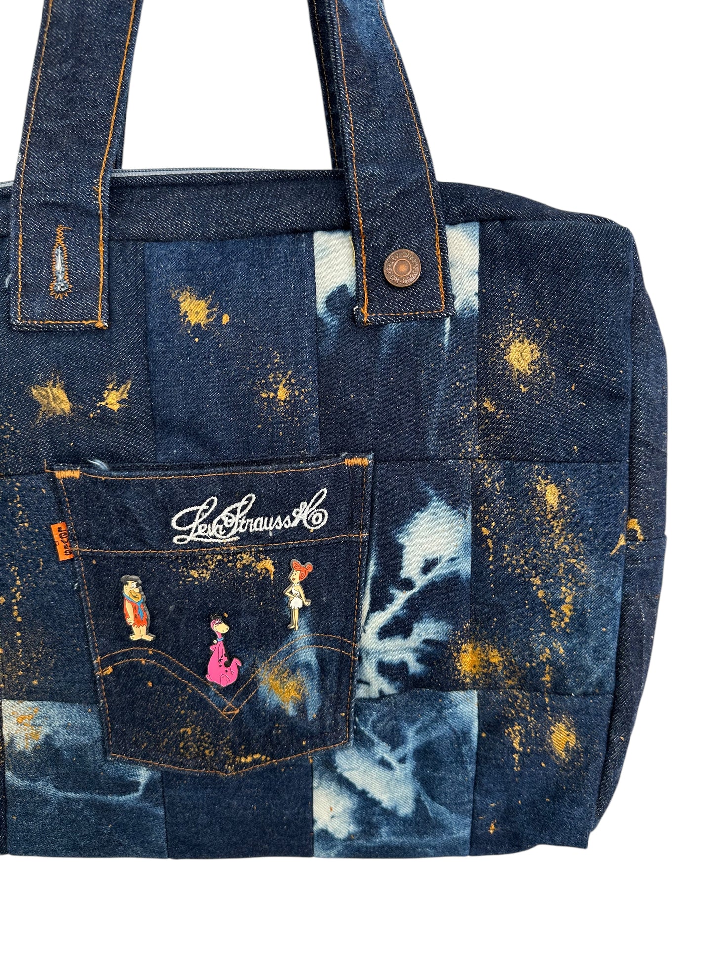 Bolso Reworked Levis Gold