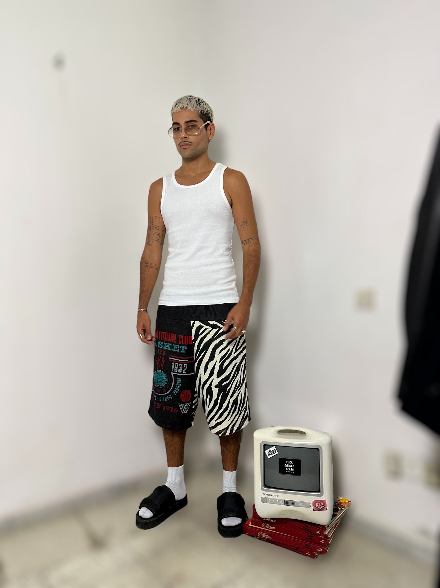 Pantalón Reworked Basket 🦓