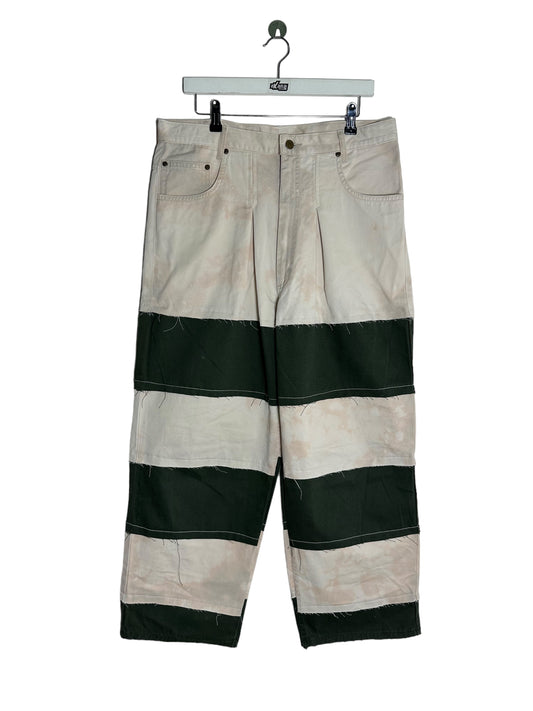 Pantalón Reworked Fusión Patch Green 1/2