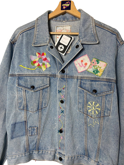 Chaqueta Vaquera Bordados