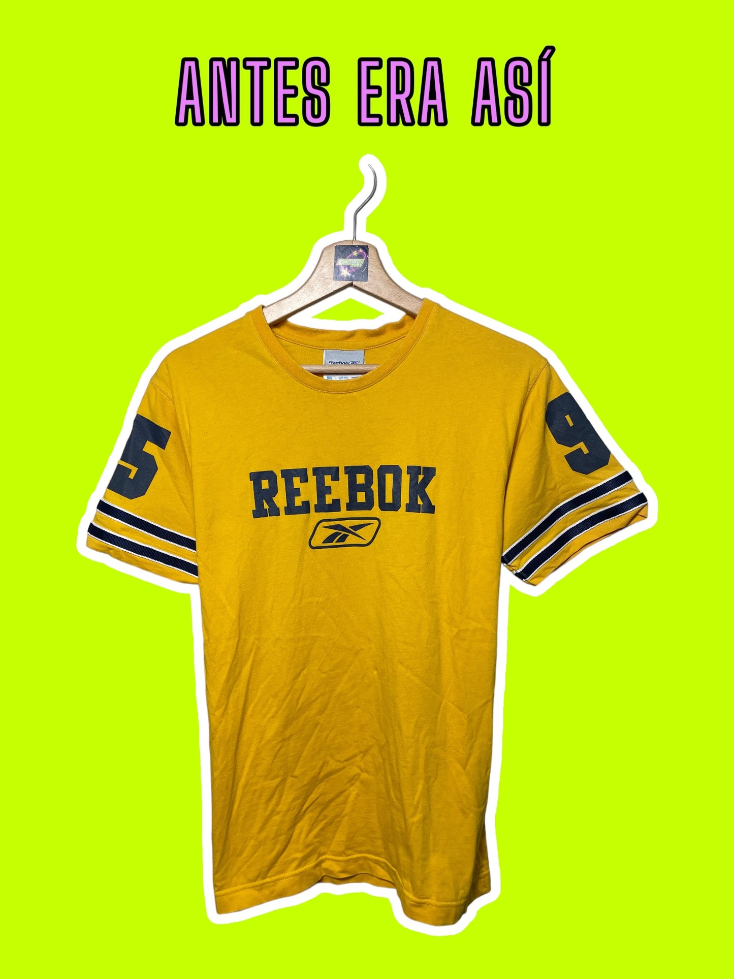 Bolso Reworked Reebok Amarillo