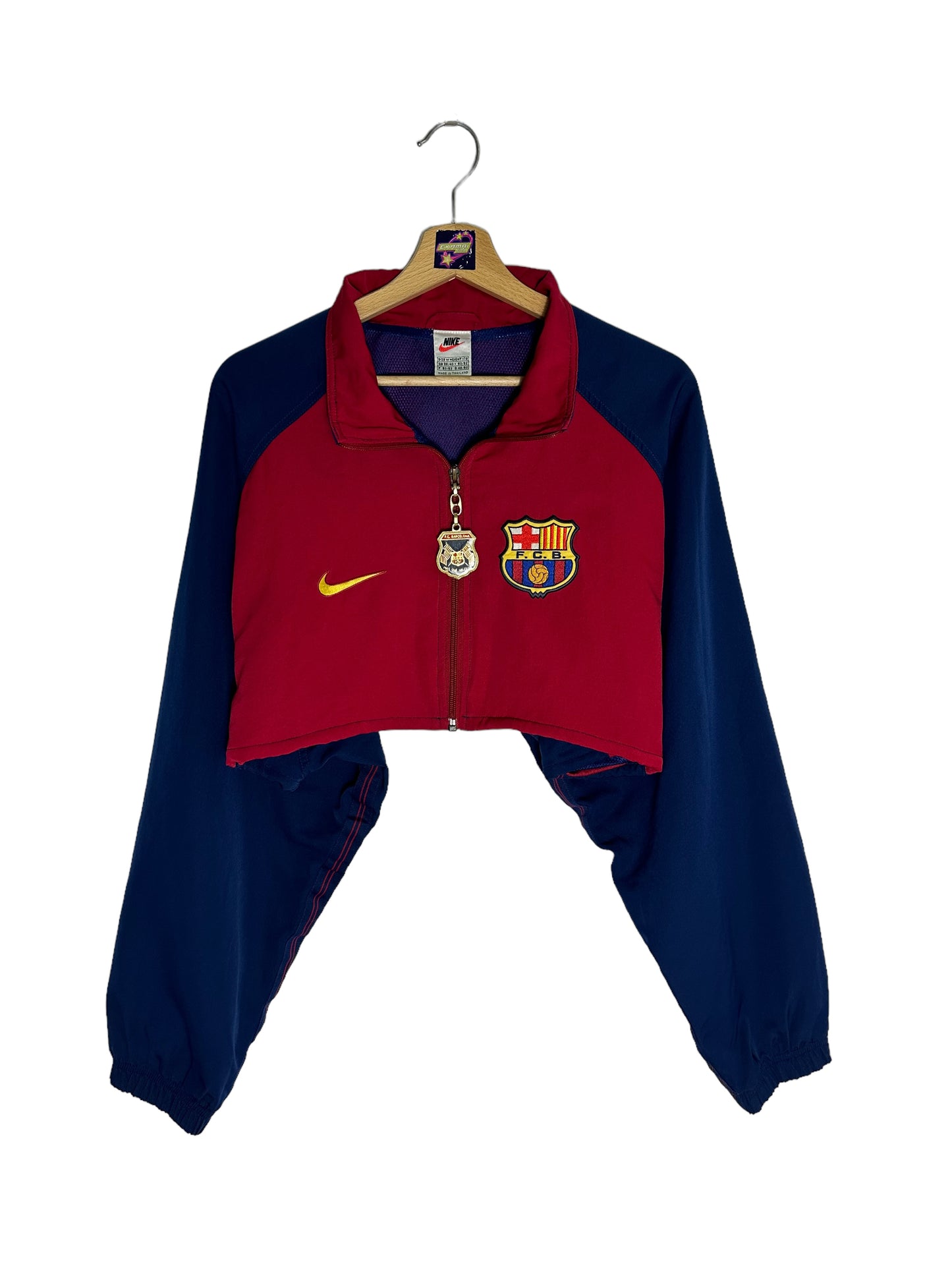 Chaqueta Crop Reworked FCB
