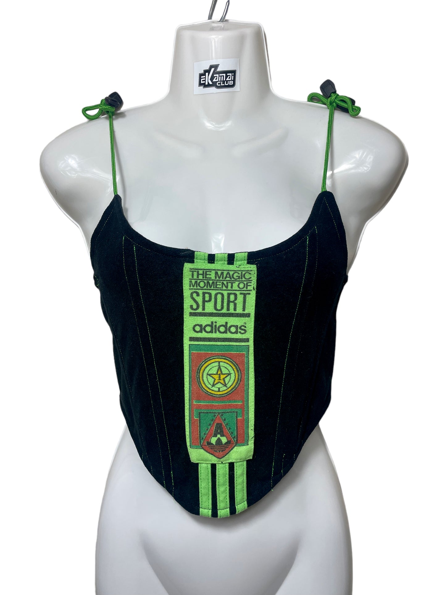 Corset Reworked Adidas Verde