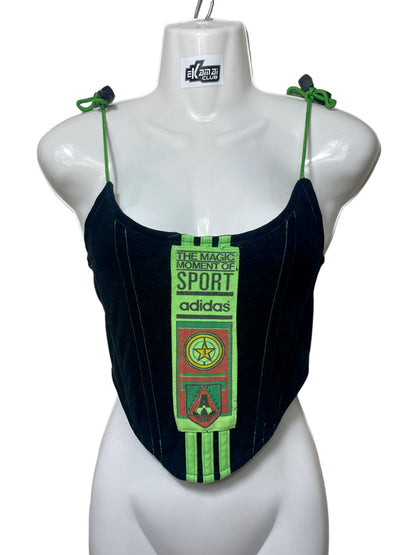 Corset Reworked Adidas Verde