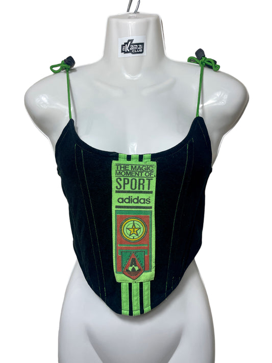 Corset Reworked Adidas Verde