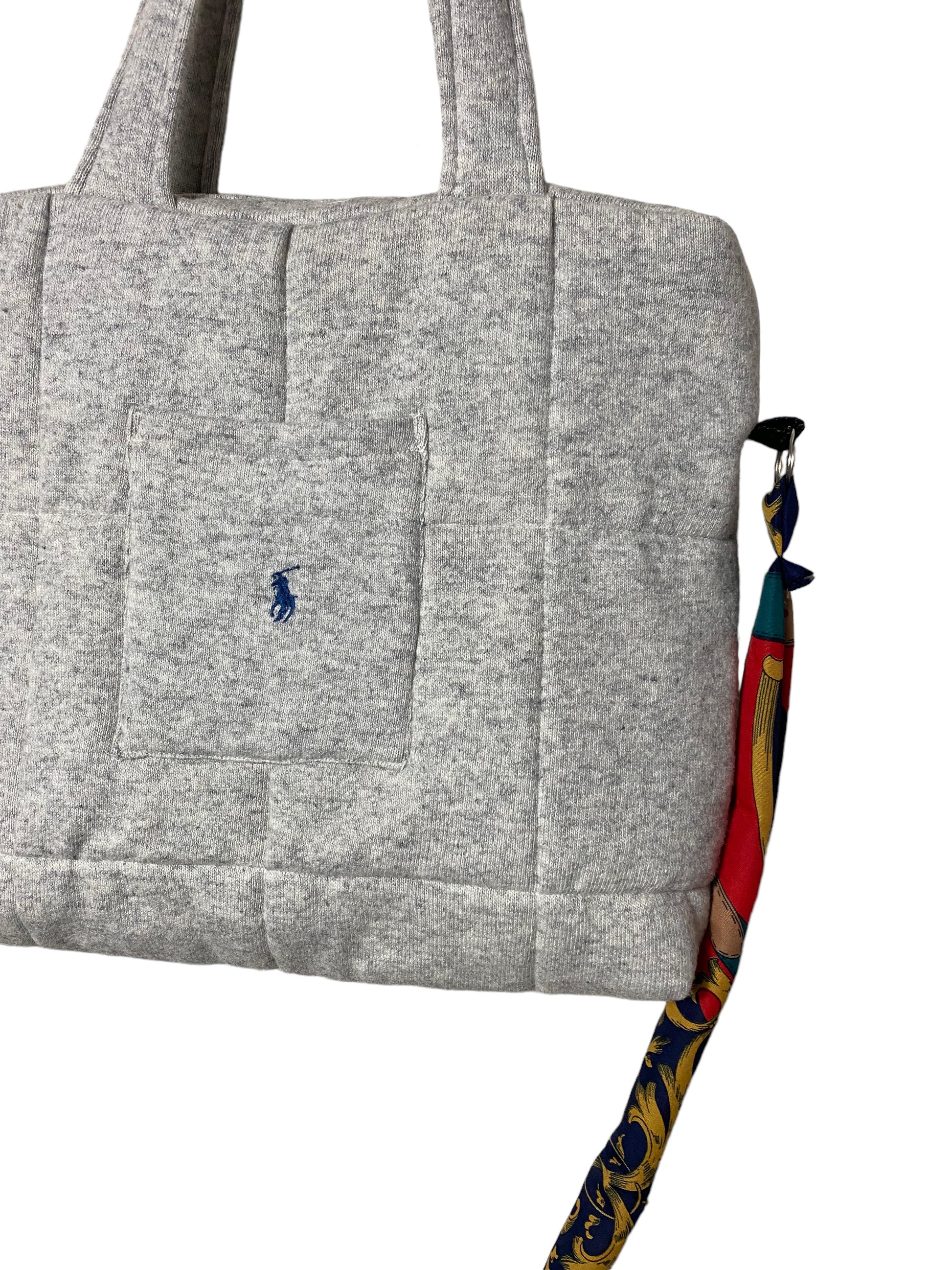 Bolso Reworked Gris Ralph Lauren - Ekamai Club