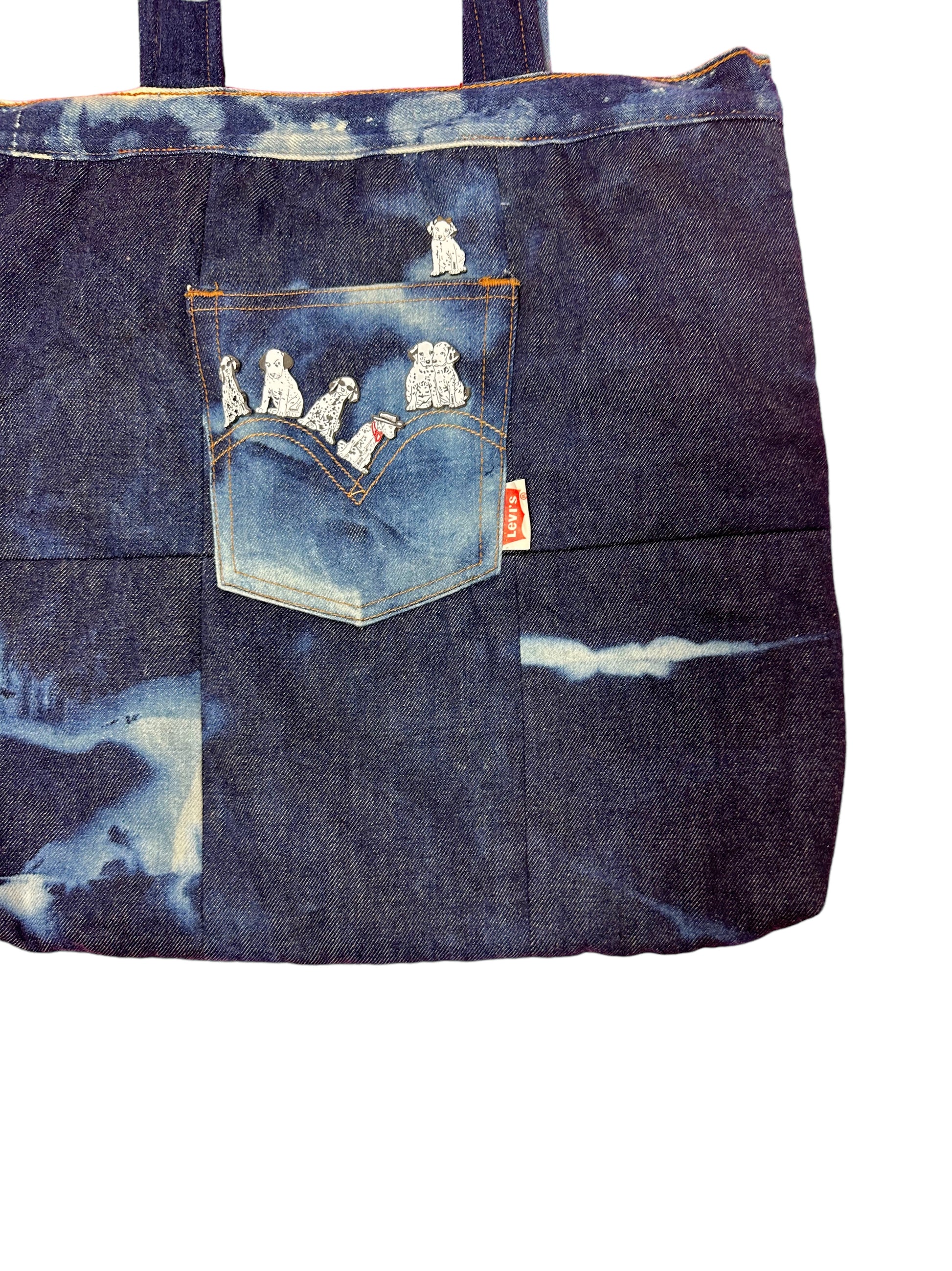 Bolso Reworked Levis’ Dog Reversible - Ekamai Club