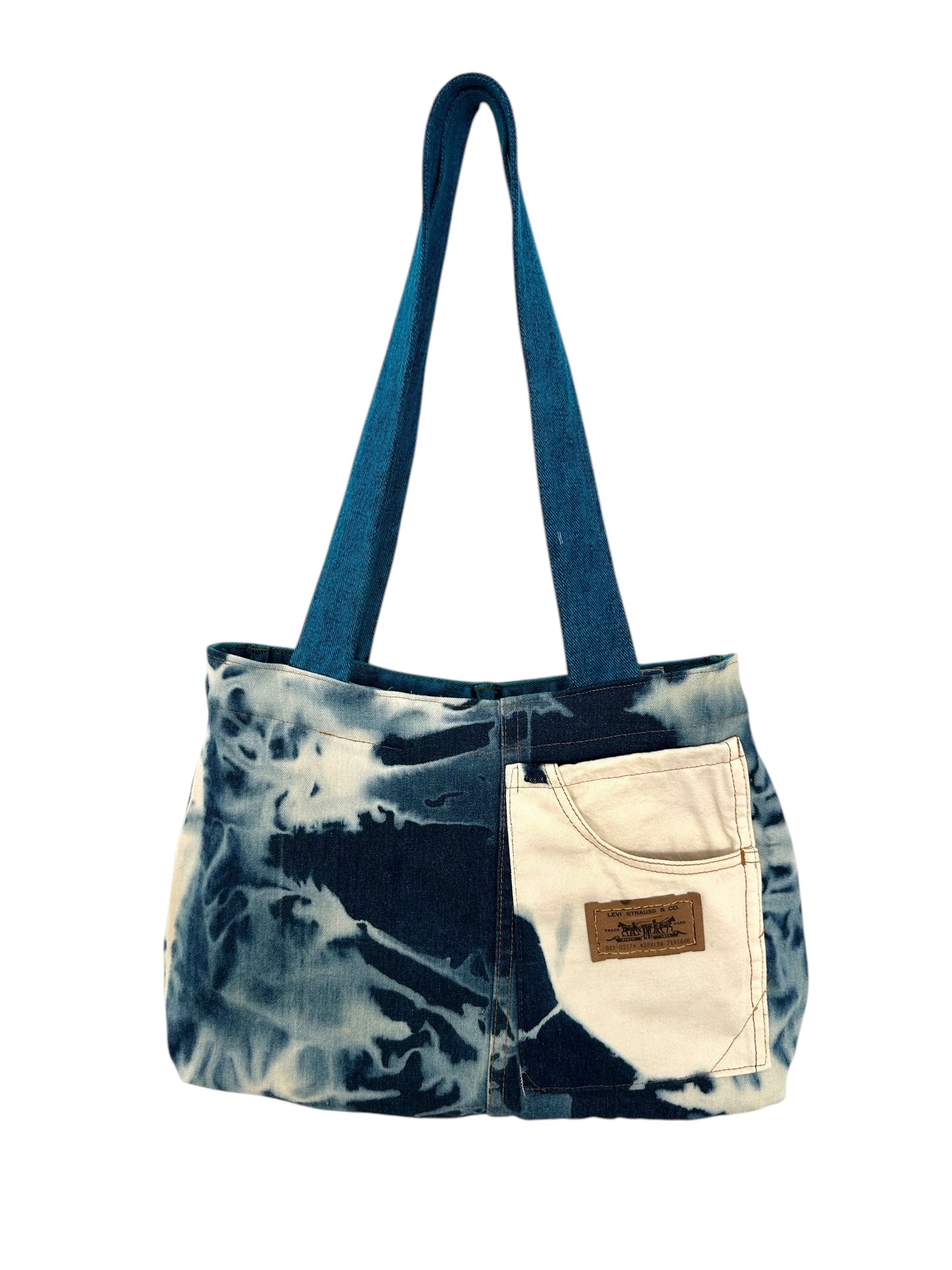 Bolso Reworked Reversible Blue Denim - Ekamai Club