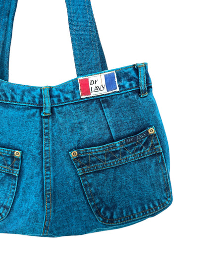 Bolso Reworked Reversible Blue Denim - Ekamai Club