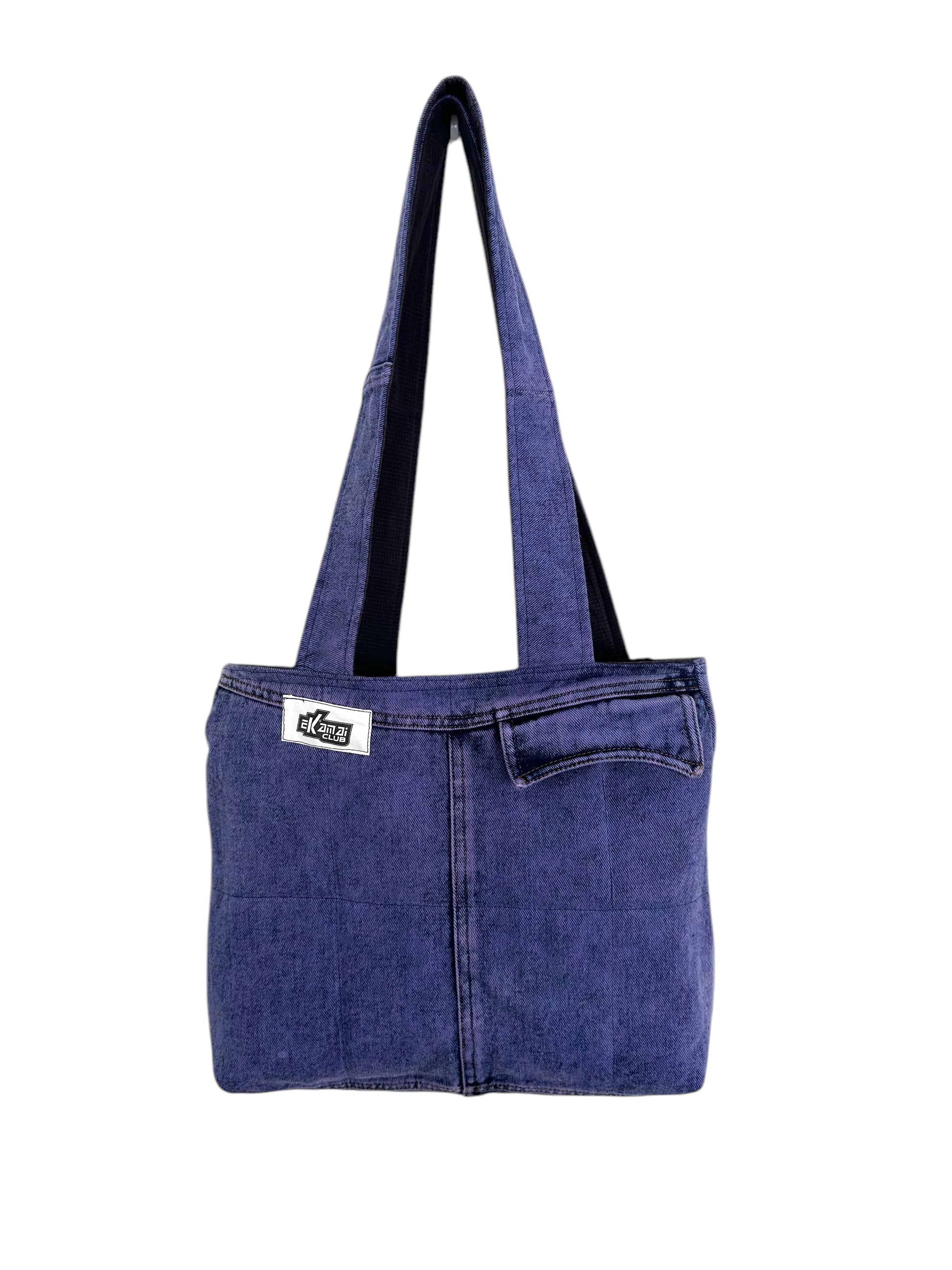 Bolso Reworked Reversible Burberry Shirt - Ekamai Club