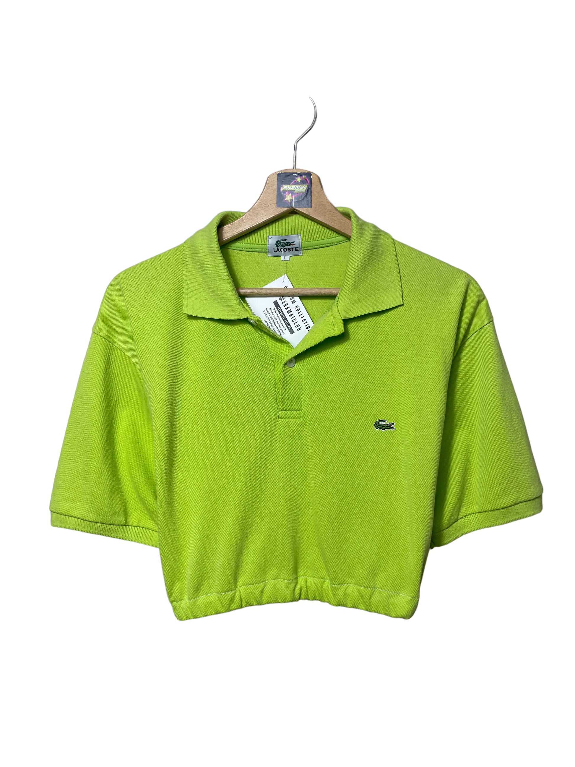 Crop Top Verde Lacoste - Ekamai Club