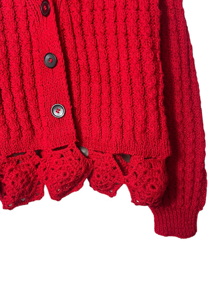 Jersey Crochet Rojo
