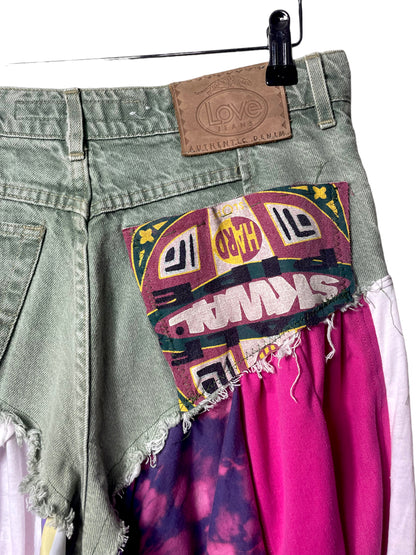 Reworked trousers